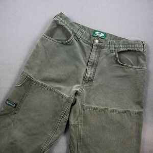 Arborwear Tree Climbing Double Knee Green Carpenter Pants Workwear Fits 34x29